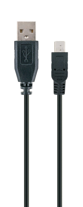 Schwaiger USB Mini-B Stecker auf USB-A Kabel 1/1,8 m