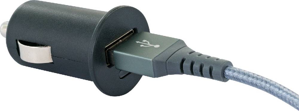 Schwaiger KFZ Ladegerät für PKW/LKW 12/24 V USB-A Outlet