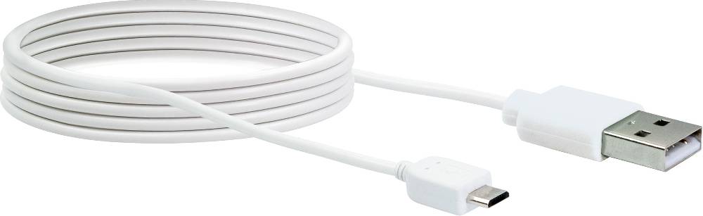 Schwaiger Micro-USB auf USB-A Kabel 2 m Auslauf