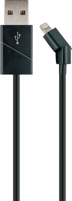 Schwaiger Lightning auf USB-A Kabel drehbare Stecker 1,2 m