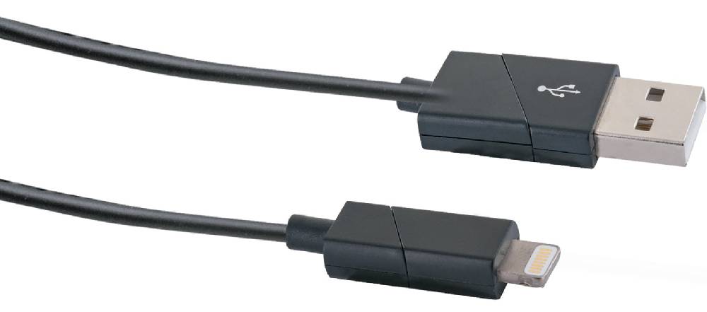 Schwaiger Lightning auf USB-A Kabel drehbare Stecker 1,2 m Günstiger Verkauf
