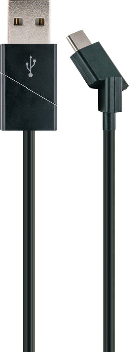 Schwaiger USB-C auf USB-A Kabel drehbare Stecker 1,2 m