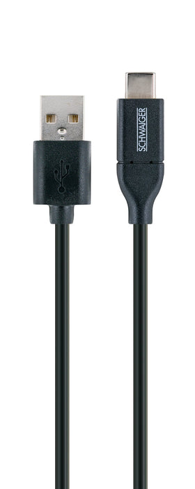 Schwaiger USB-C auf USB-A Kabel 1 m