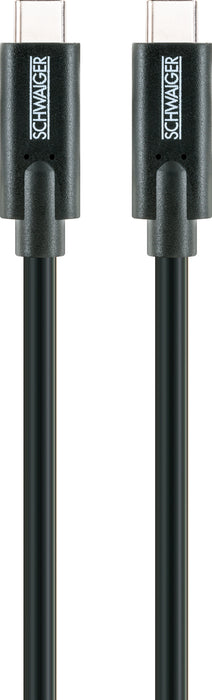 Schwaiger USB-C auf USB-C Kabel 1 m