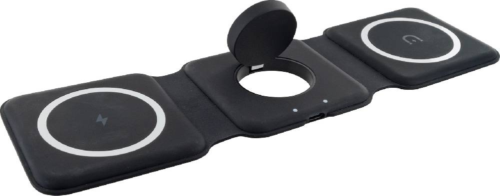 Schwaiger QI-Ladestation 3in1 für Smartphone/Smartwatch/Kopfhörer Outlet
