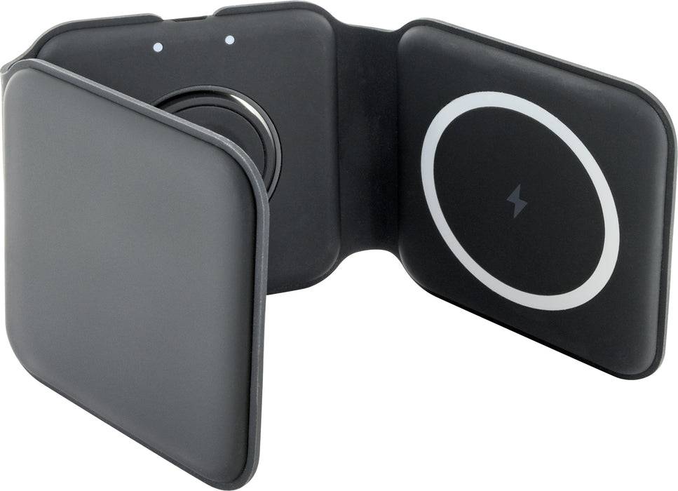 Schwaiger QI-Ladestation 3in1 für Smartphone/Smartwatch/Kopfhörer Outlet