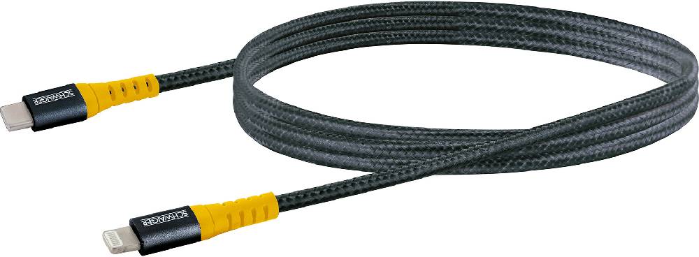 Schwaiger Lightning auf USB-C Kabel extrem reißfest 1,2 m Blitzverkäufe