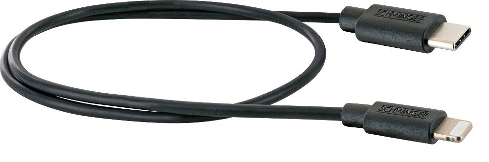 Schwaiger Lightning auf USB-C Kabel 0,5 m Online