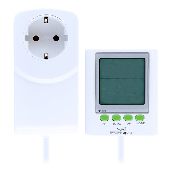 Schwaiger Energiekostenmessgerät mit verlängertem Display