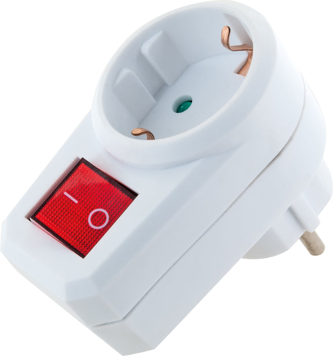 Schwaiger Steckdosenadapter schaltbar
