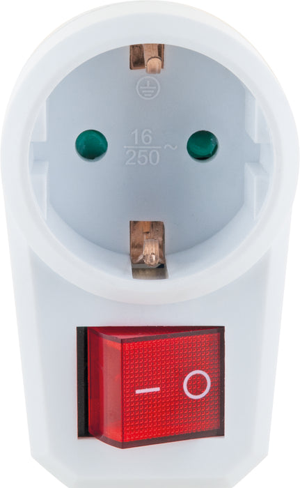 Schwaiger Steckdosenadapter schaltbar Fabrik Onlineshop