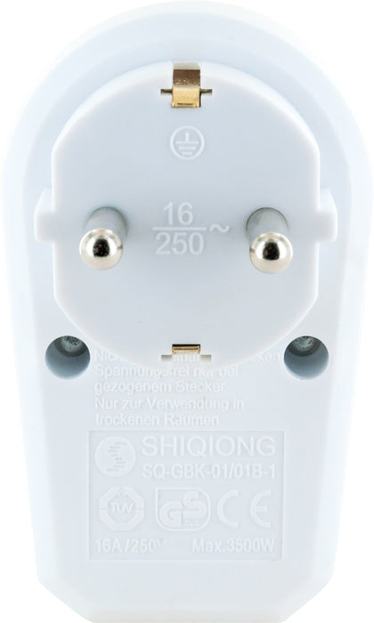 Schwaiger Steckdosenadapter schaltbar Fabrik Onlineshop