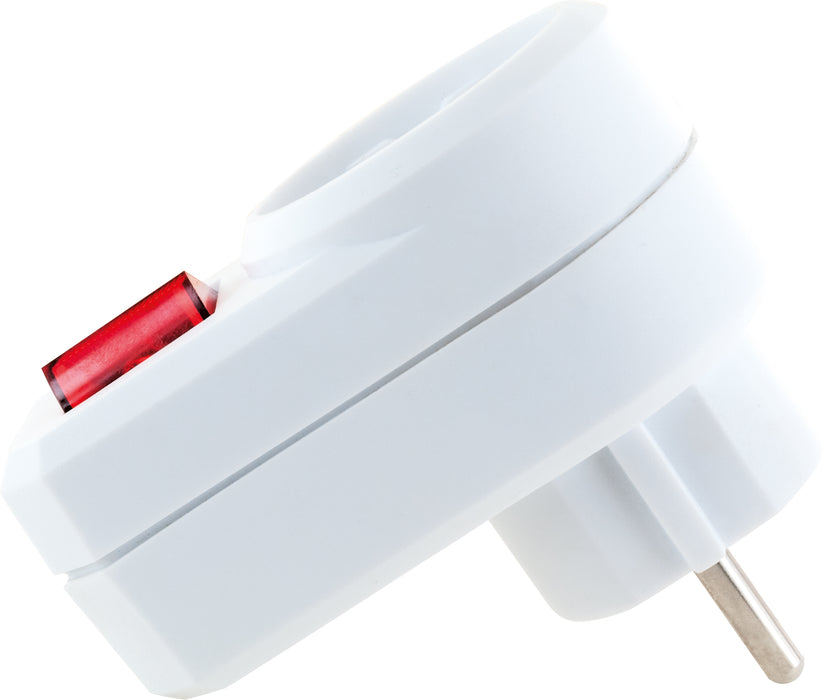 Schwaiger Steckdosenadapter schaltbar Fabrik Onlineshop
