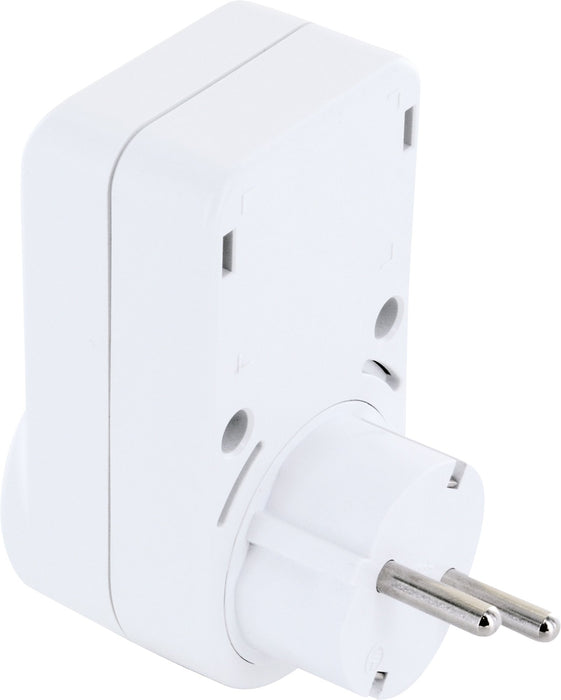 Schwaiger Steckdosenadapter mit 2 USB-A Slots 360° drehbar Online