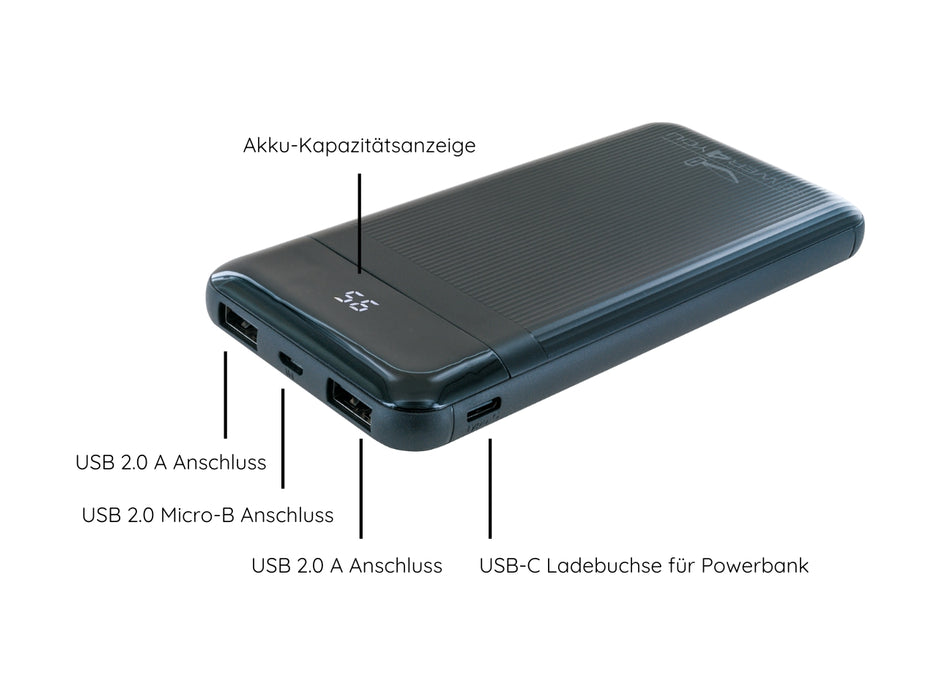 Schwaiger Powerbank mit Kapazitätsanzeige 10000 mAh Hotsell