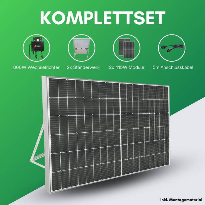 Schwaiger Solaranlage 2er Set 830Wp Meist gekauft