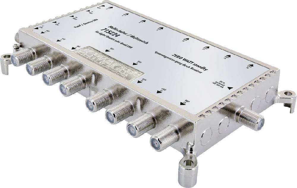 Schwaiger SAT Multischalter 5/16 mit Netzteil Fabrikverkauf