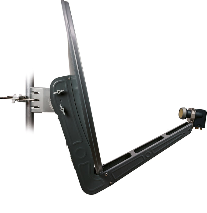Schwaiger Satellitenanlage Set Anthrazit Aluminium 75 cm Verkauf