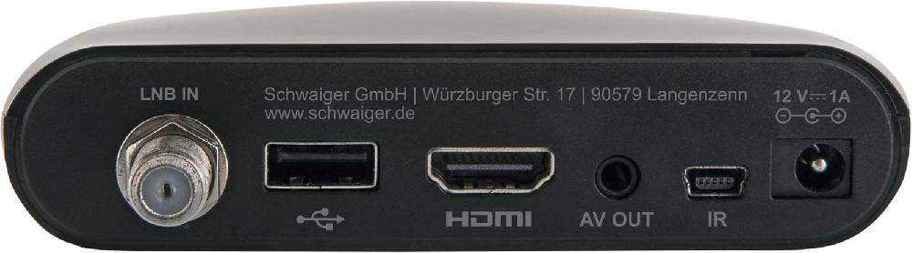 Schwaiger SAT-Receiver digital FULL HD FTA vorprogrammiert Angebote
