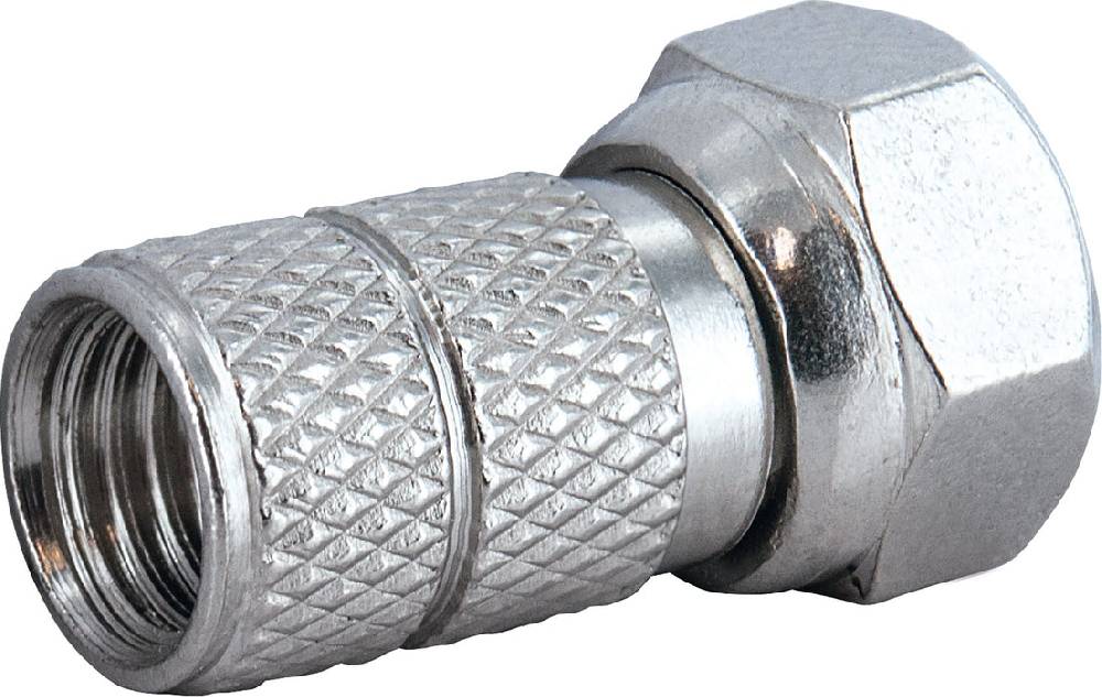 Schwaiger F-Aufdrehstecker 4er Set Ø 8,2 mm Fabrikverkauf