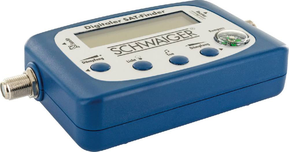 Schwaiger SAT-Finder mit LCD-Display Blitzverkäufe