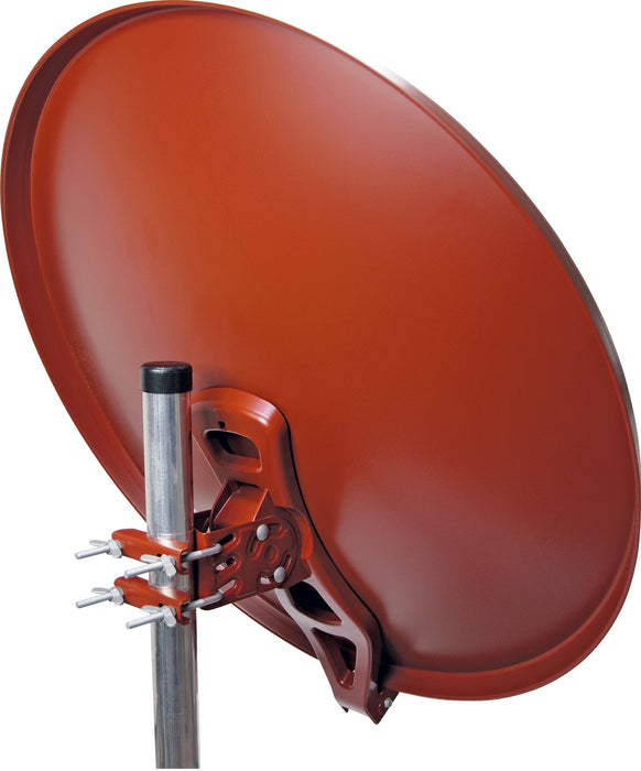 Schwaiger Satellitenanlage Set Ziegelrot Aluminium 88 cm Online