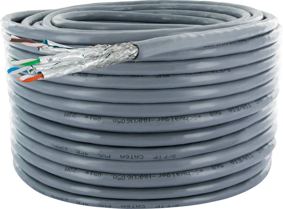 Schwaiger CAT 6A Netzwerkkabel (S/FTP)