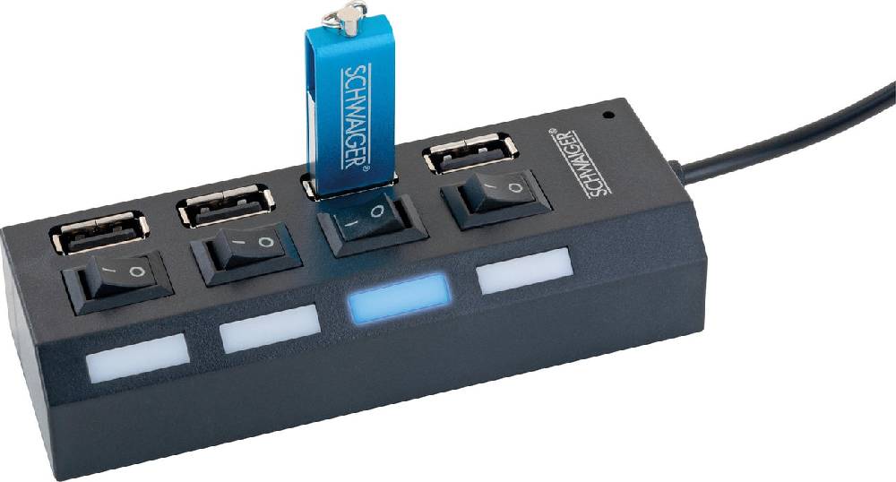 Schwaiger USB Hub, 4-fach Verkauf