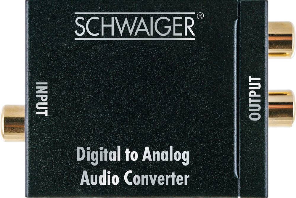 Schwaiger Digital zu Analog Audio Konverter