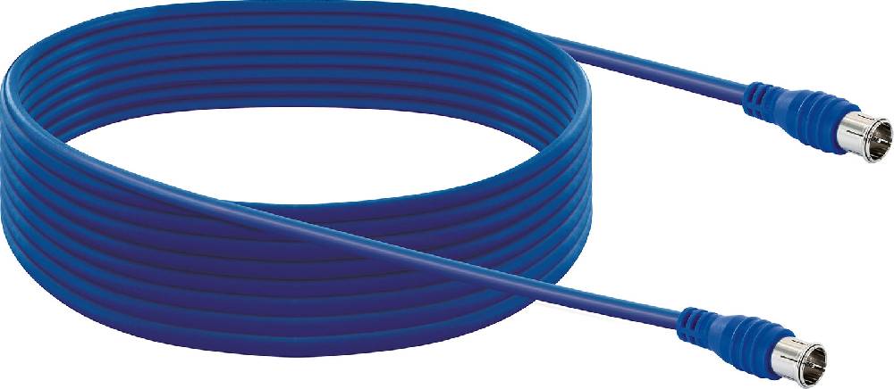 Schwaiger SAT-Anschlusskabel F-Quick-Stecker 10 m 75 dB