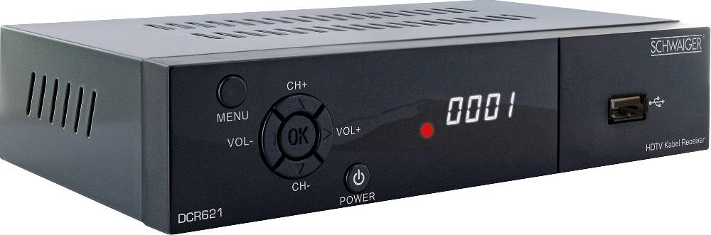 Schwaiger Kabel-Receiver DVB-C HD FTA