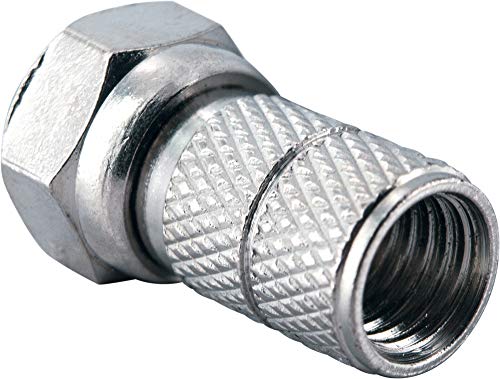 Schwaiger Koaxialkabel mit 4x F-Stecker 10 m 135 dB Auslauf