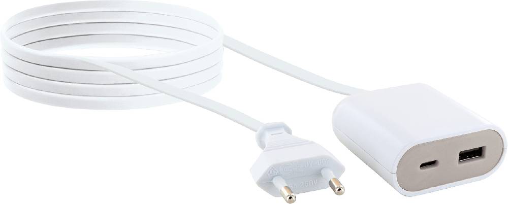 Schwaiger USB Ladeadapter Verlängerung 2,5m Schlussverkauf