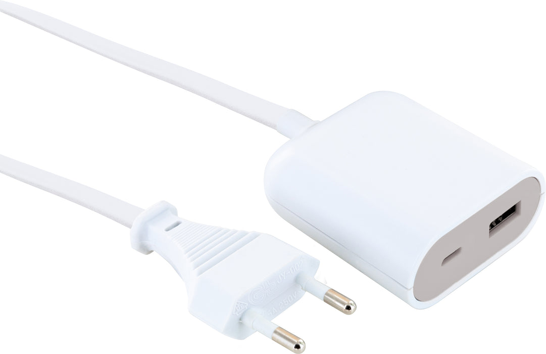 Schwaiger USB Ladeverlängerung Typ-A / Typ-C