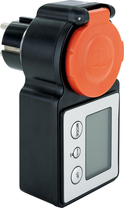 Schwaiger Outdoor Energiekostenmessgerät mit Display IP44