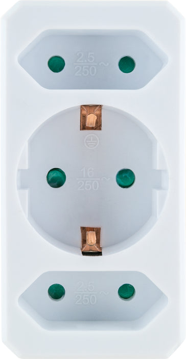 Schwaiger Steckdosenadapter 3-fach Fabrikverkauf