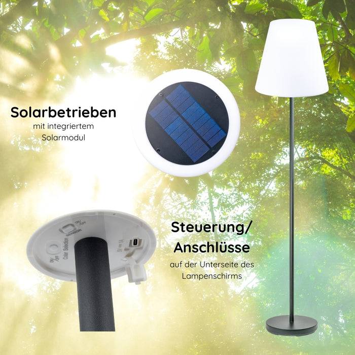 Schwaiger Solar Außenstehleuchte RGB LED Angebote