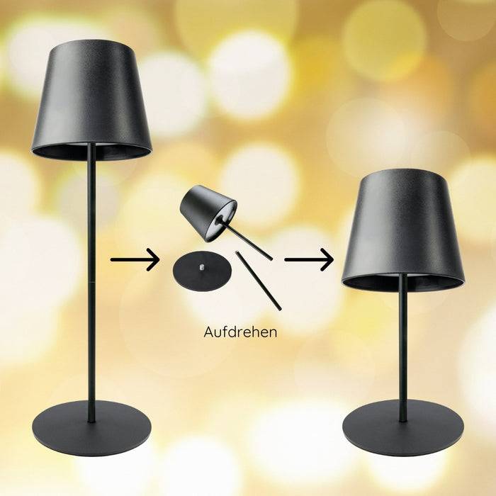 Schwaiger RGB LED Tischleuchte mit Touchsteuerung im Angebot