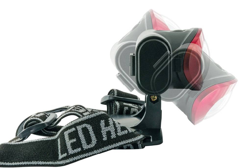Schwaiger Stirnlampe mit Kopfband & 3 Betriebsmodi Rot Verkauf