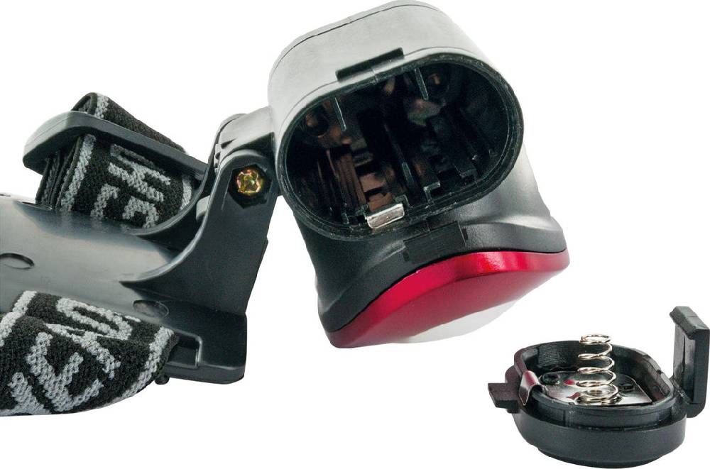 Schwaiger Stirnlampe mit Kopfband & 3 Betriebsmodi Rot Verkauf