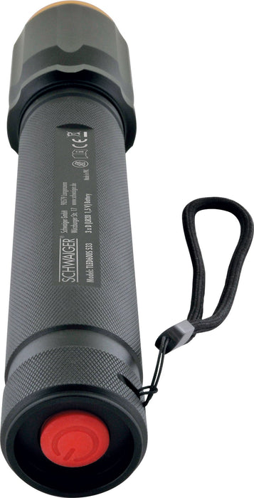 Schwaiger Taschenlampe mit Zoomfunktion Aluminium Auslauf