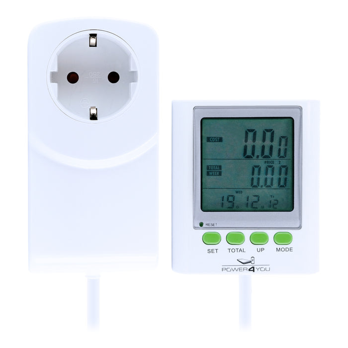 Schwaiger Energiekostenmessgerät mit verlängertem Display Hotsell