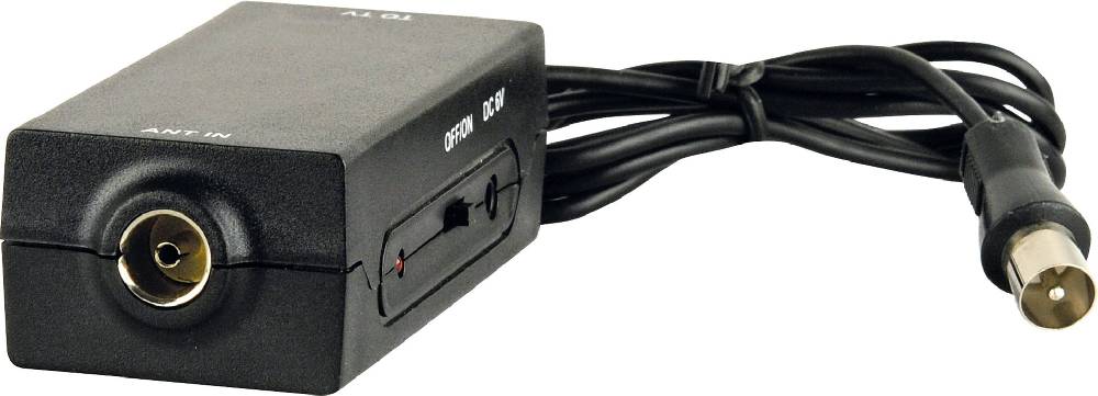 Schwaiger Zimmerantenne aktiv DVB-T2 VHF UHF schwarz Verkauf