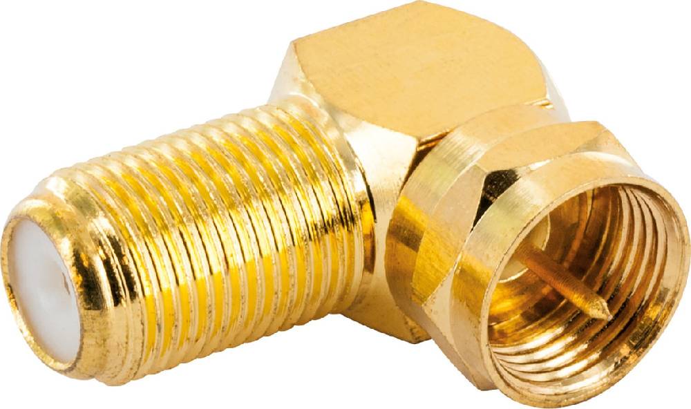 Schwaiger Winkeladapter F-Stecker auf F-Buchse gold Angebote