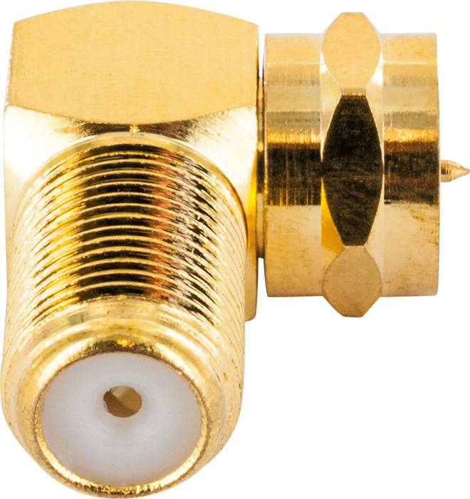 Schwaiger Winkeladapter F-Stecker auf F-Buchse gold Angebote