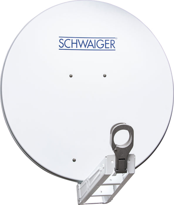 Schwaiger Satellitenanlage Set Weiß Aluminium 75 cm Hotsell