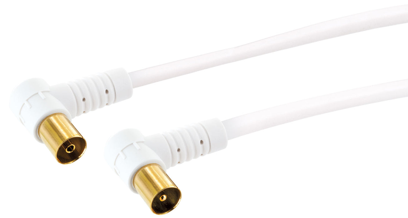Schwaiger Antennenkabel mit Winkelstecker 1,5 - 3 m 90 dB Günstiger Verkauf