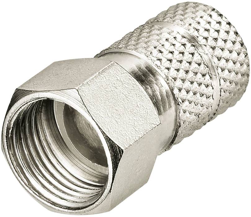 Schwaiger F-Stecker und Verbinder 3er Set Ø 8 mm Schlussverkauf