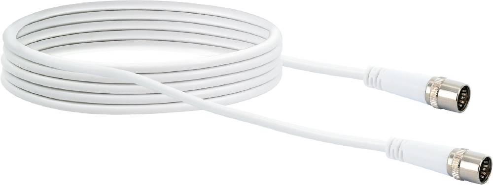Schwaiger SAT-Anschlusskabel F-Quick-Stecker 1,5 - 10 m 10 dB