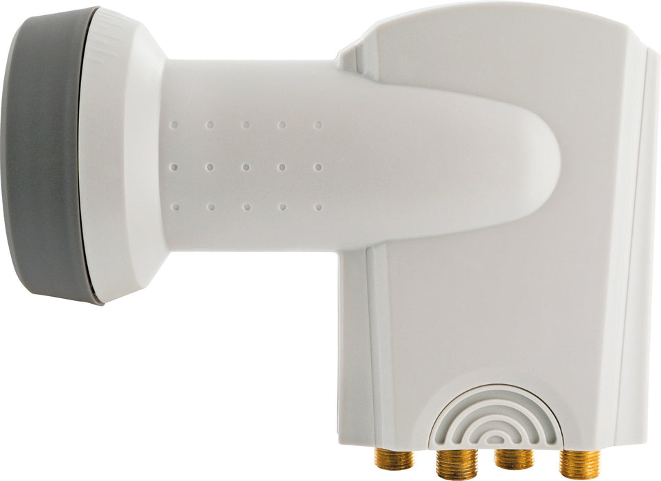 Schwaiger Quattro LNB digital SUN PROTECT hellgrau Fabrikverkauf